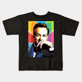 Richard Feynman Kids T-Shirt